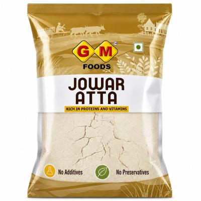 GM Foods Jowar Atta (500g)